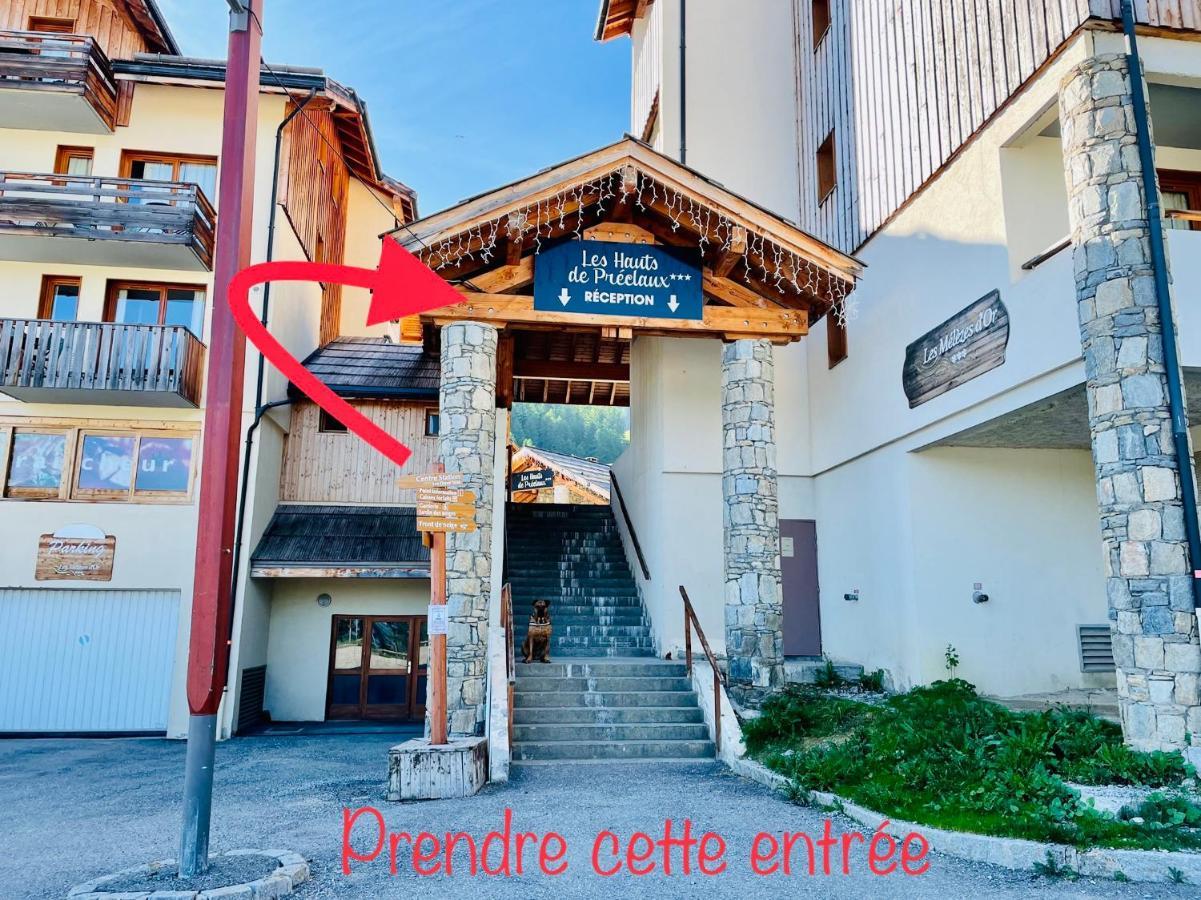 Les Orres 6 Places Coeur De Station Avec Piscine 外观 照片